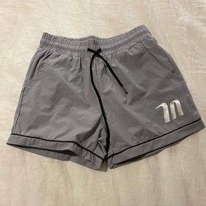 Never been worn.  Five pair of Men’s extra small athletic shorts.